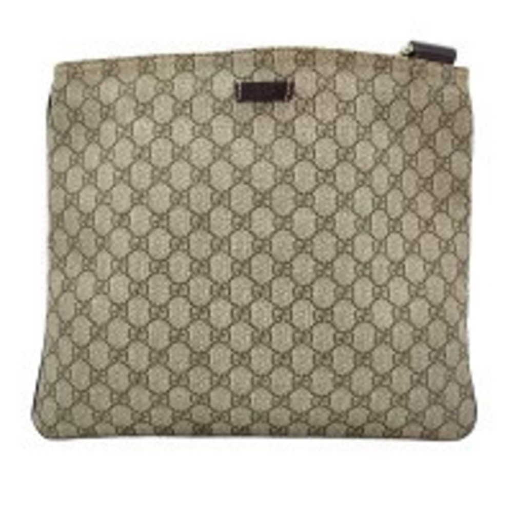 Gucci GG Supreme Shoulder Bag Beige Cream